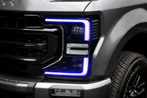 Ford F-350 Super Duty Headlight DRL Kit - ORACLE Lighting - Dynamic ColorSHIFT with Switchback Turn Signals - Dynamic ColorSHIFT - `20-`22 Ford F-350 Super Duty Headlight DRL Kit - ORACLE Lighting - Dynamic ColorSHIFT with Switchback Turn Signals - Dynamic ColorSHIFT - `20-`22